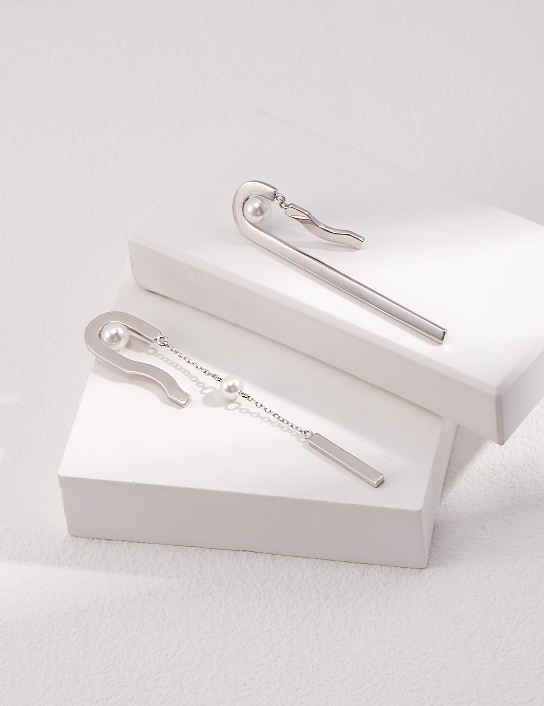 Sterling Silver AB Style Earrings