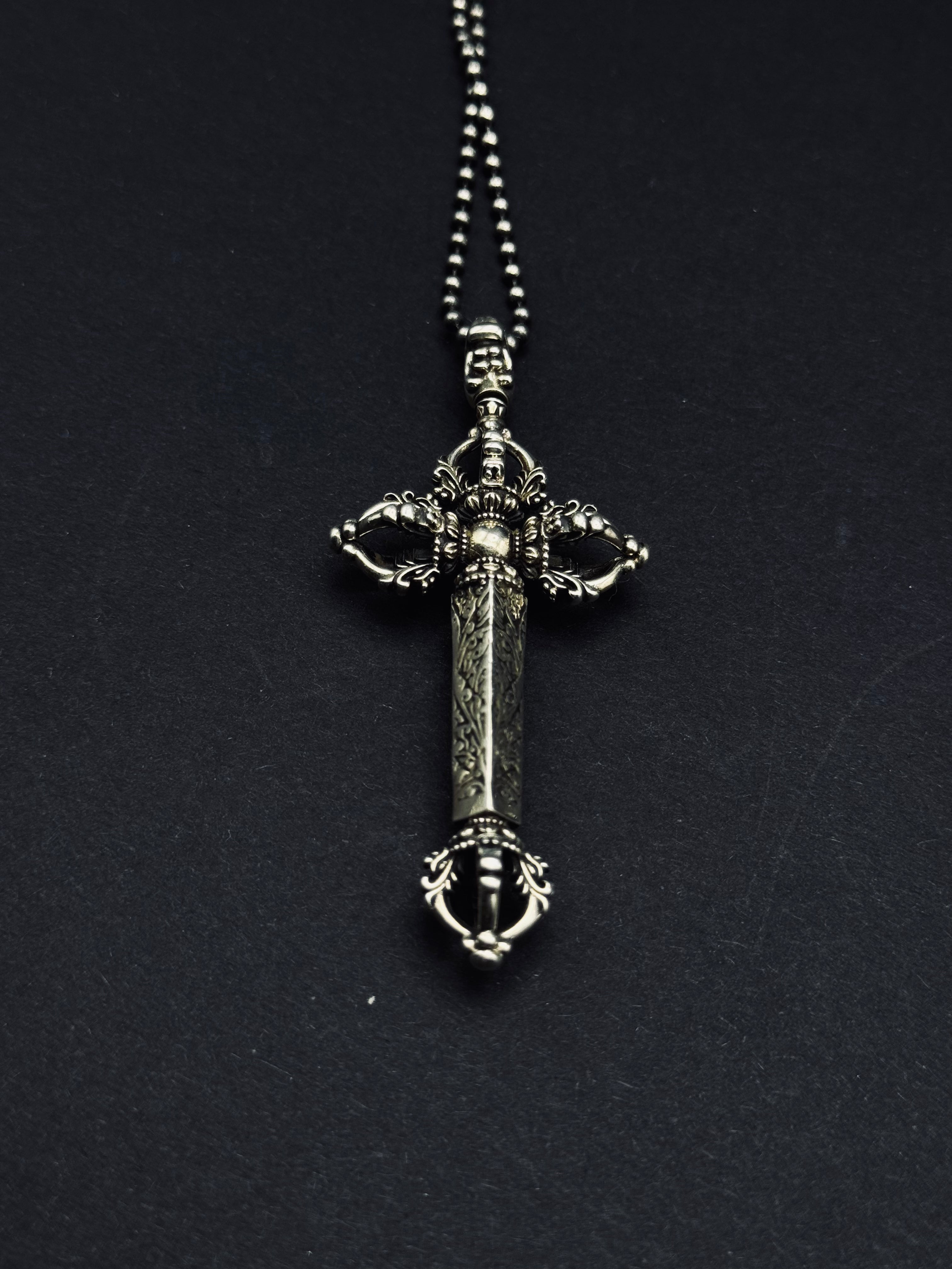 Frostborne Double Vajra S925 Pendant