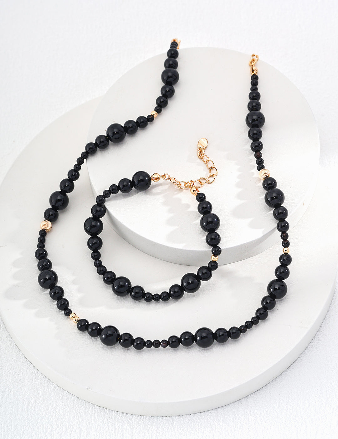 Bad Girl Series Sterling Silver Black Onyx Necklace