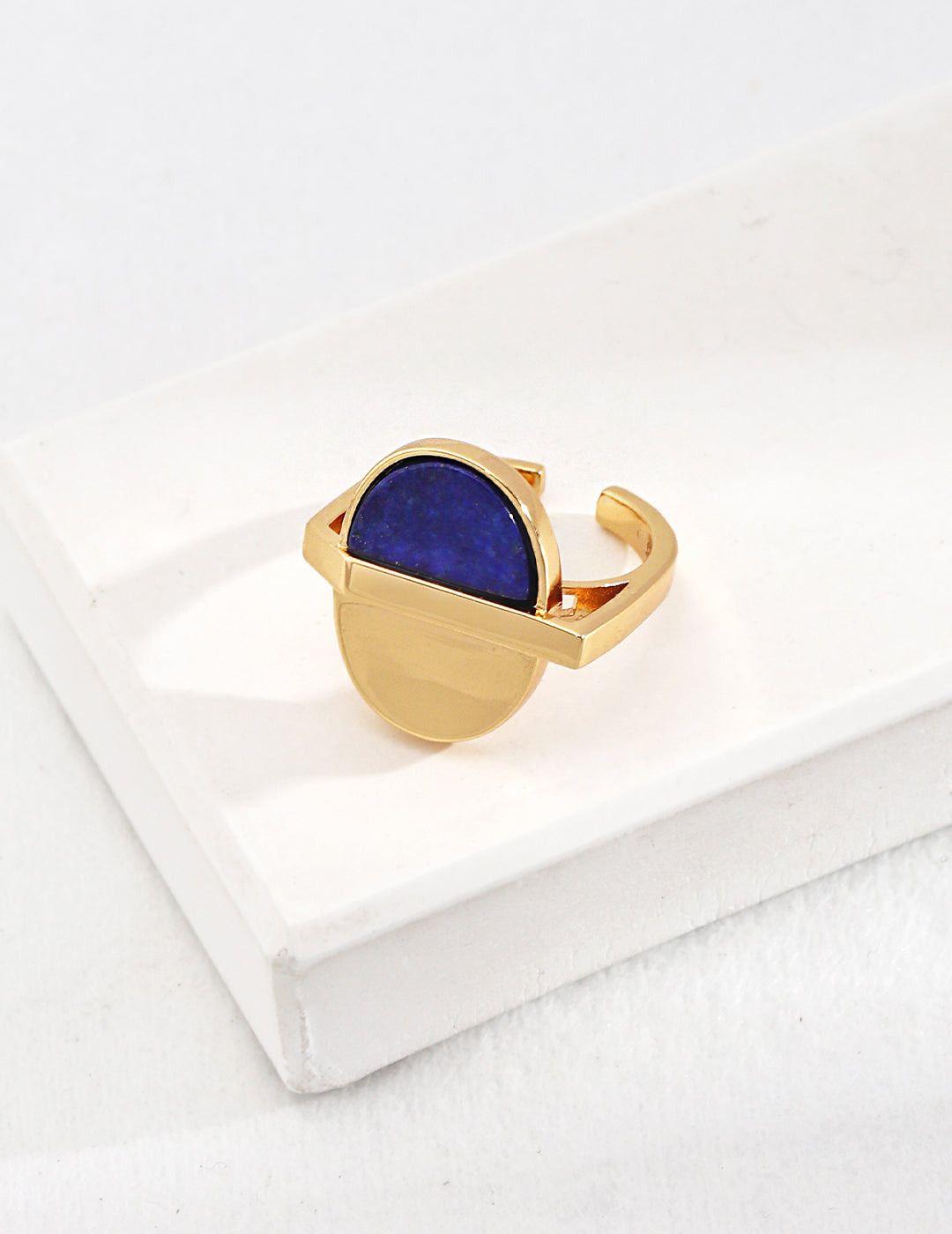 Sterling Silver Lapis Lazuli Ring - September Birthstone