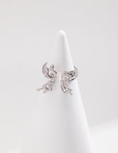 Sterling Silver Open Bowknot Ring