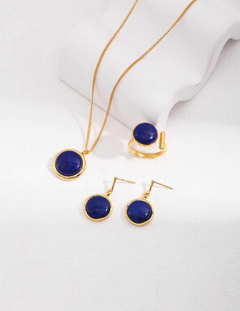 Lapis Lazuli Neptune Earrings