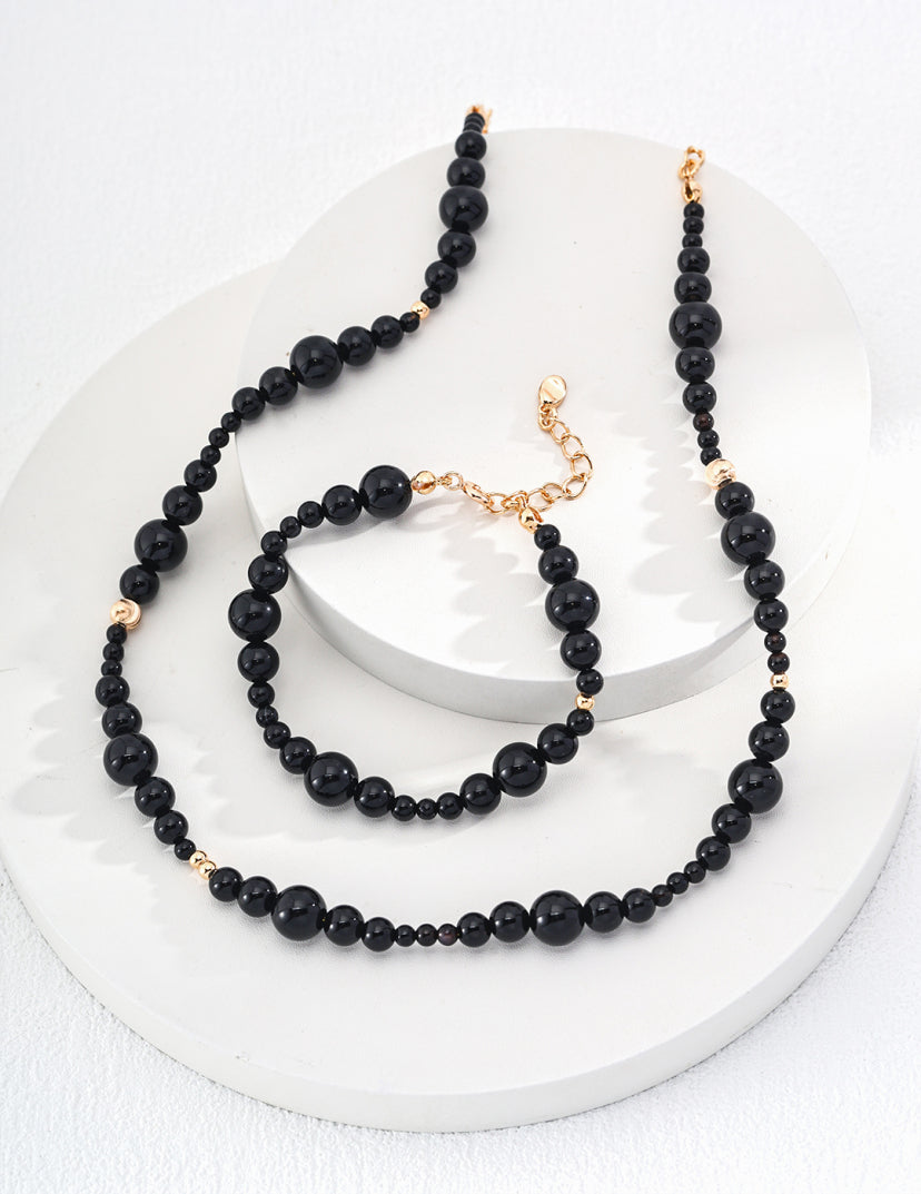 Black Onyx Bad Girl Necklace