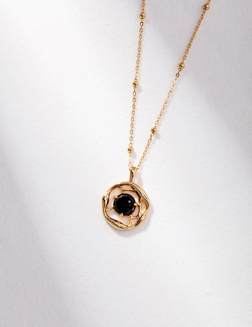 Black Onyx Bad Girl Necklace