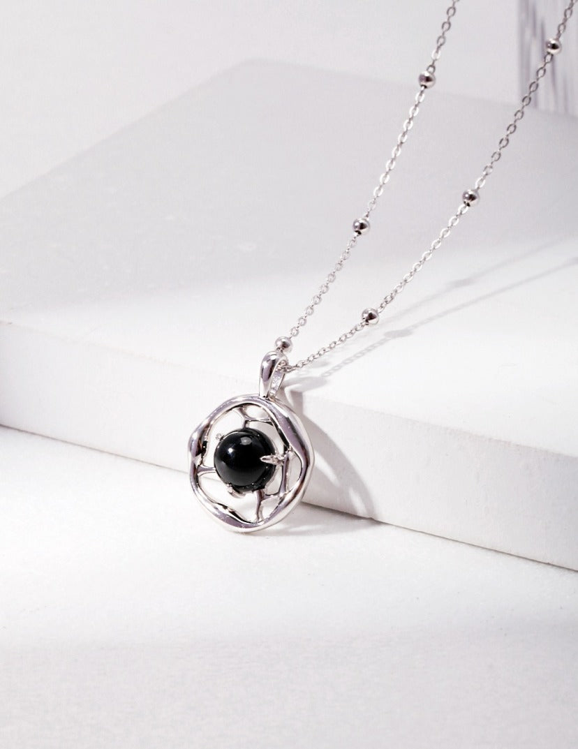 Black Onyx Bad Girl Necklace