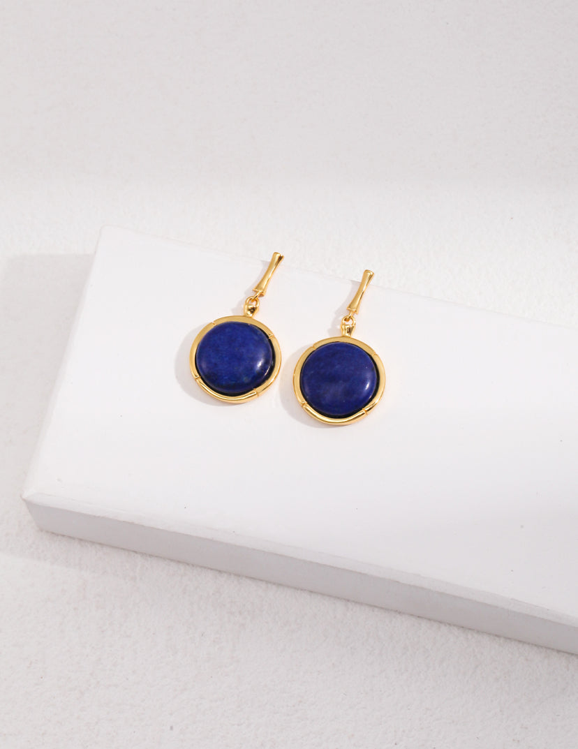 Lapis Lazuli Neptune Earrings